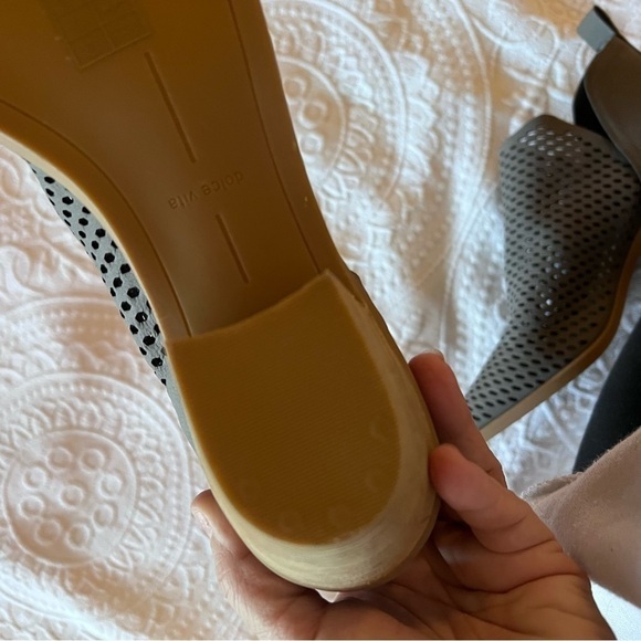 Dolce Vita Sher Perforated Bootie in Grey - Picture 5 of 6